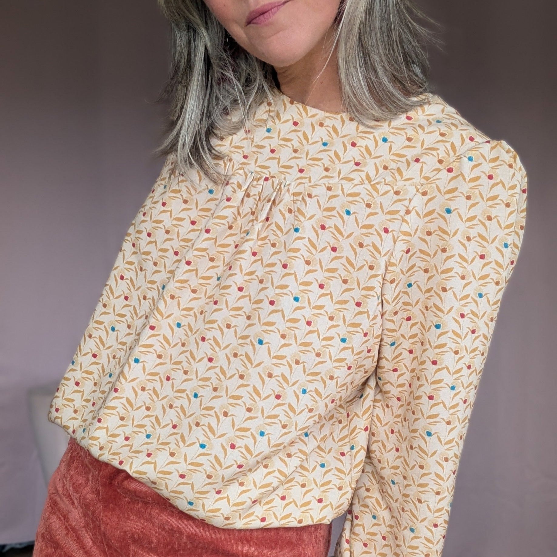 CHATAIGNE - Patron et tuto blouse et robe femme - La Robe du Chat