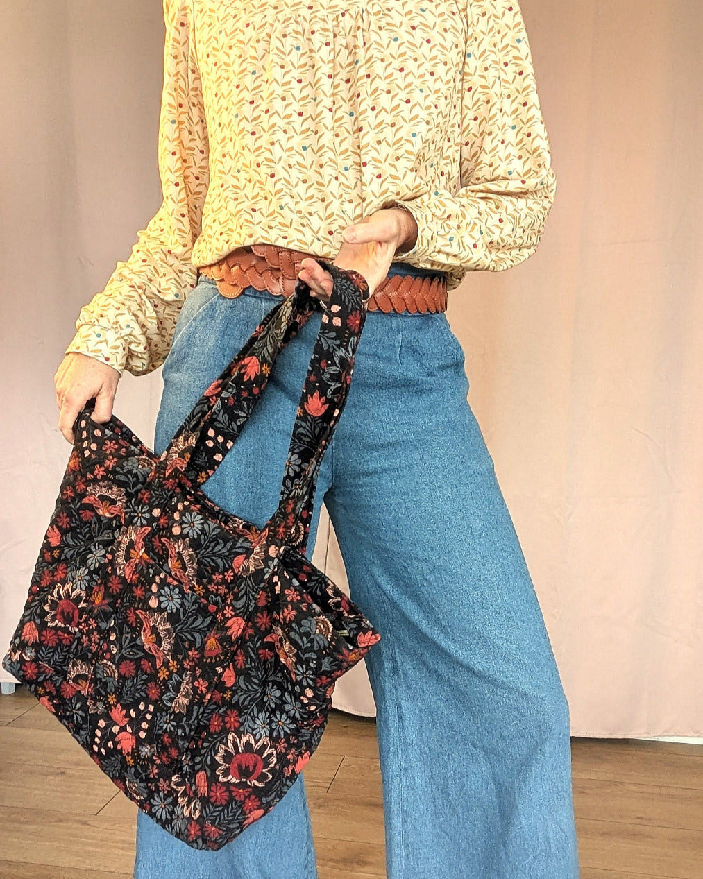 Le CHAC cabas - Patron et tuto sac cabas - La Robe du Chat