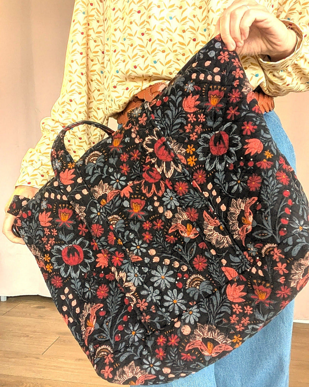 Le CHAC cabas - Patron et tuto sac cabas - La Robe du Chat