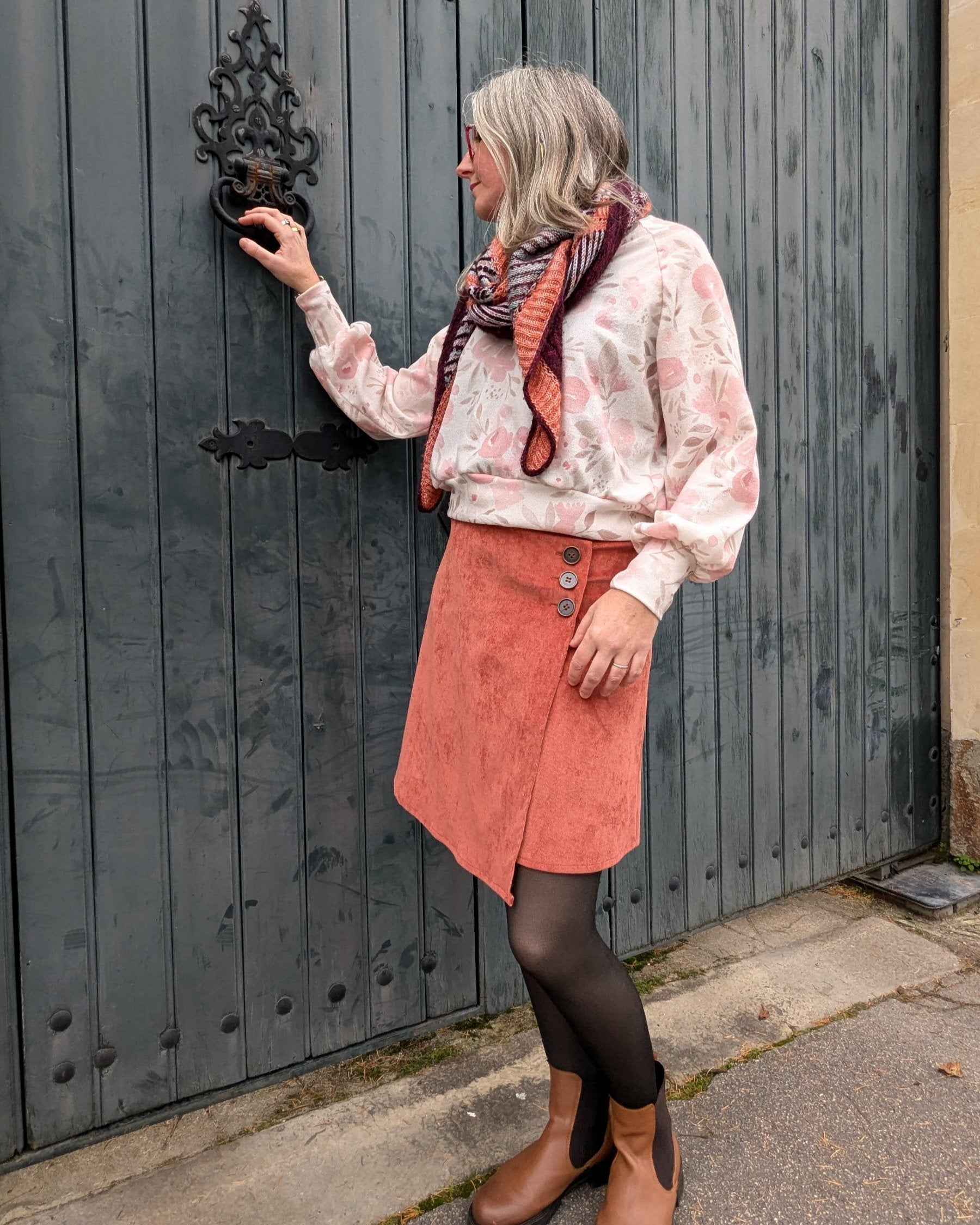 CHAMAILLE - Patron et tuto gilet et sweat - La Robe du Chat