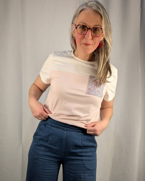 Jersey doux – Blanc Cassé - La Robe du Chat