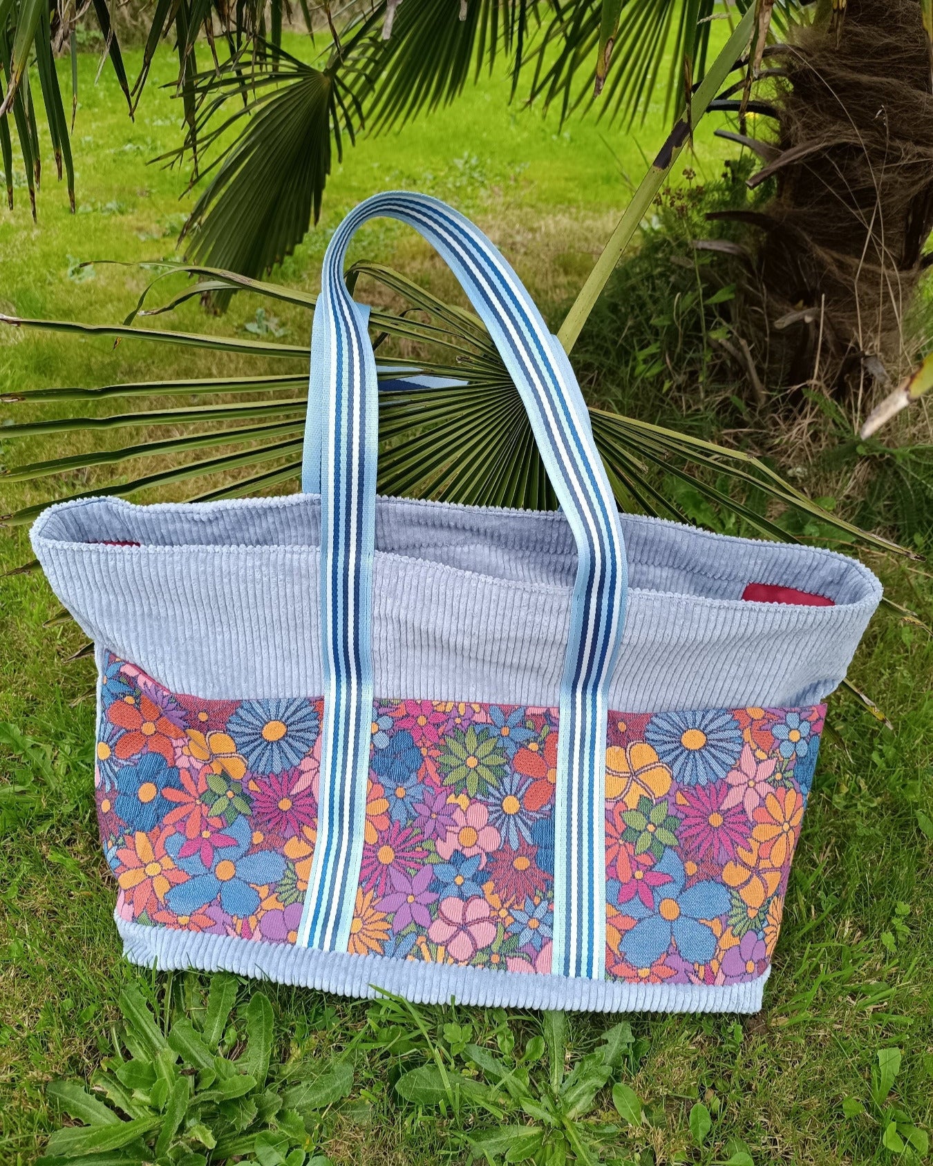 Le CHAC cabas - Patron et tuto sac cabas - La Robe du Chat