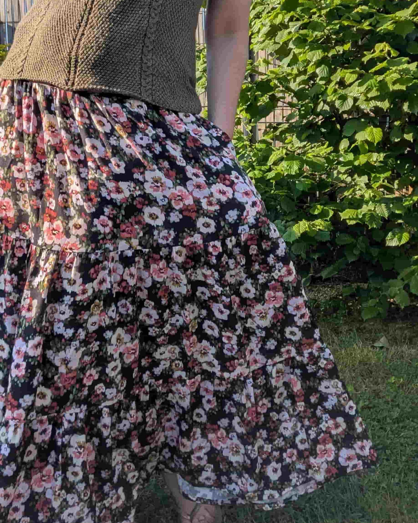 CHAVADANSER - Patron et tuto jupe longue taille élastique - La Robe du Chat