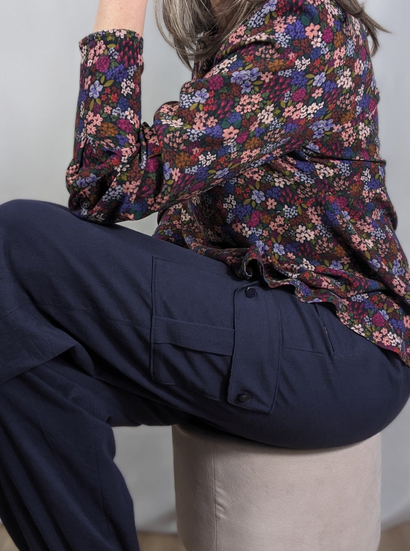 Poche plaquée pantalon