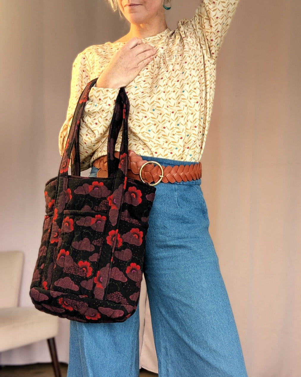 Le CHAC cabas - Patron et tuto sac cabas - La Robe du Chat