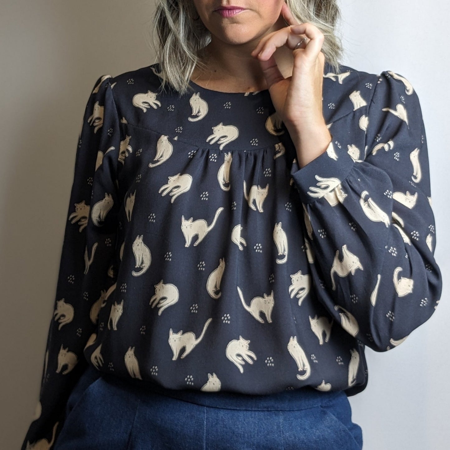 CHATAIGNE - Patron et tuto blouse et robe femme - La Robe du Chat