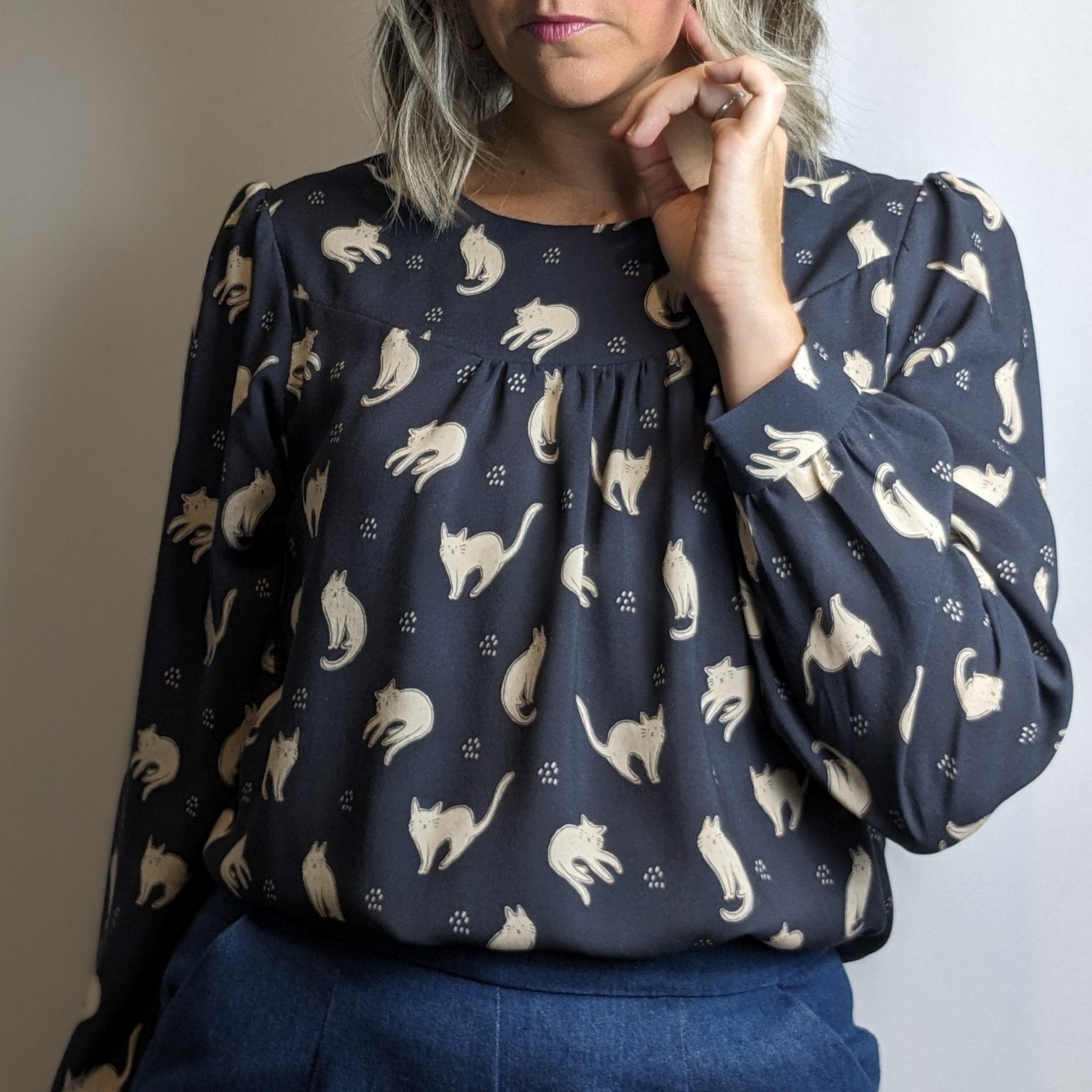 CHATAIGNE - Patron et tuto blouse et robe femme - La Robe du Chat