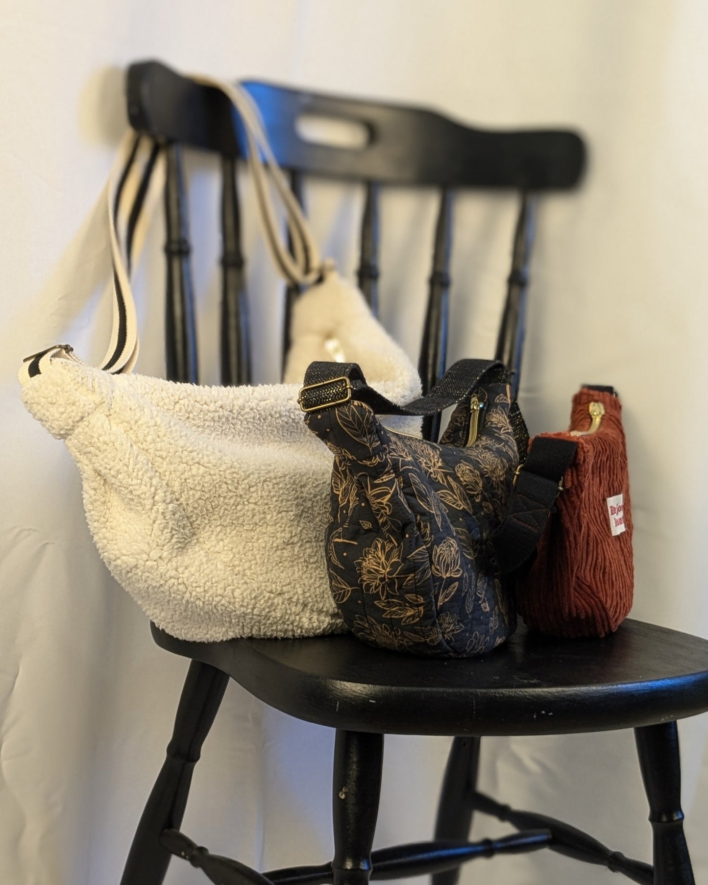 Le CHAC demi-lune - Patron et tuto sac demi lune - La Robe du Chat