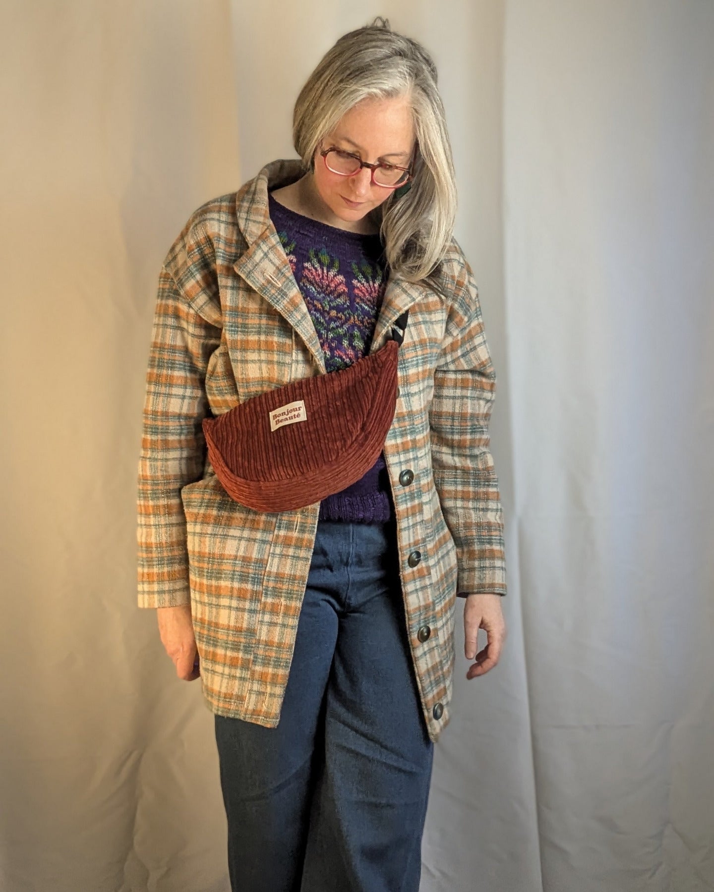 Le CHAC demi-lune - Patron et tuto sac demi lune - La Robe du Chat