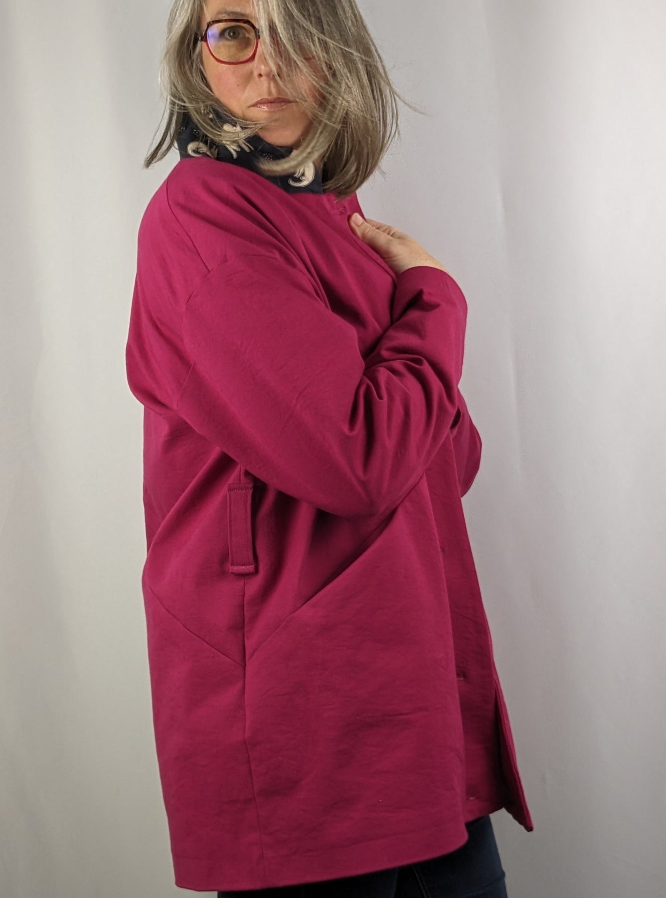 veste chaton gabardine