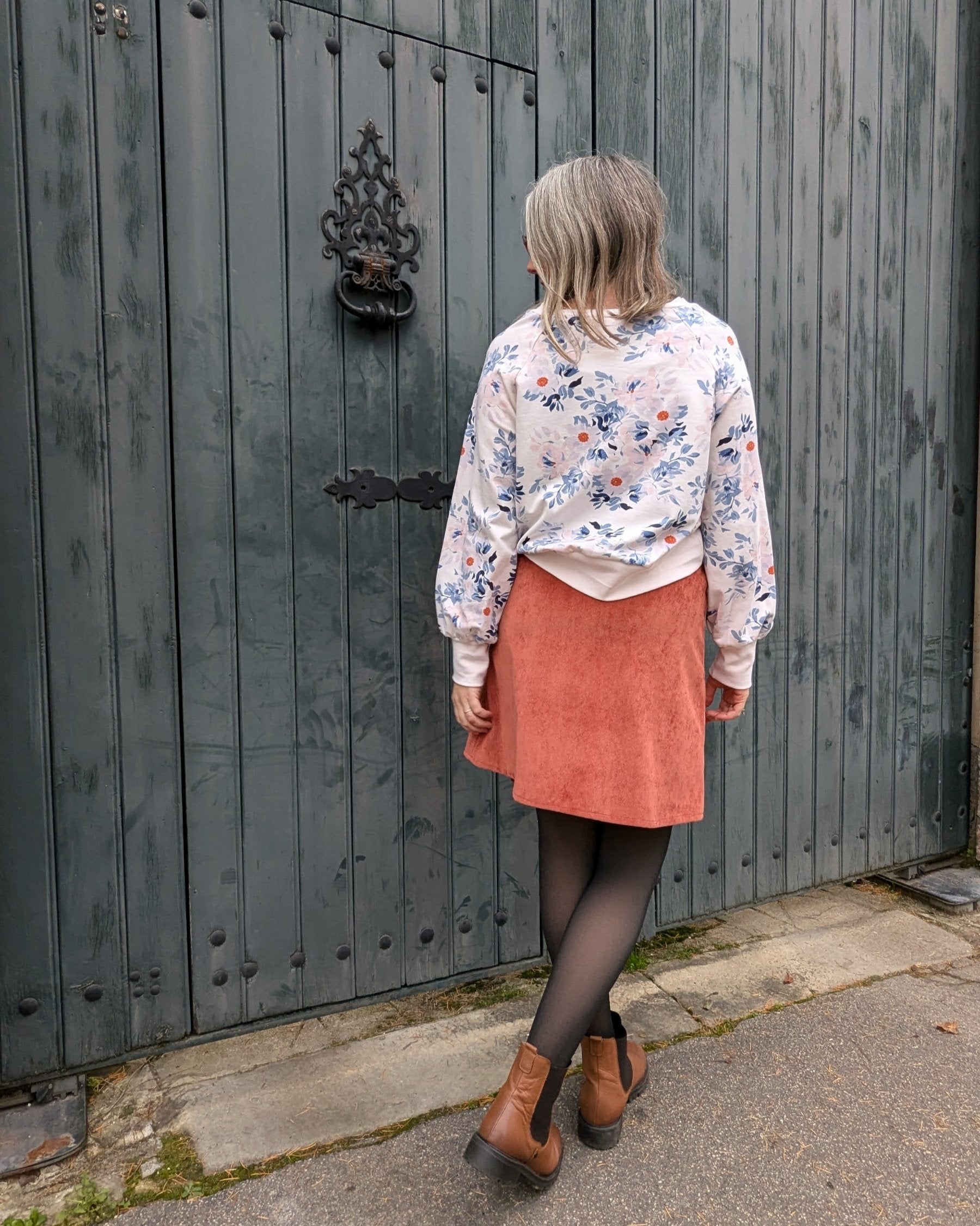 CHAMAILLE - Patron et tuto gilet et sweat - La Robe du Chat