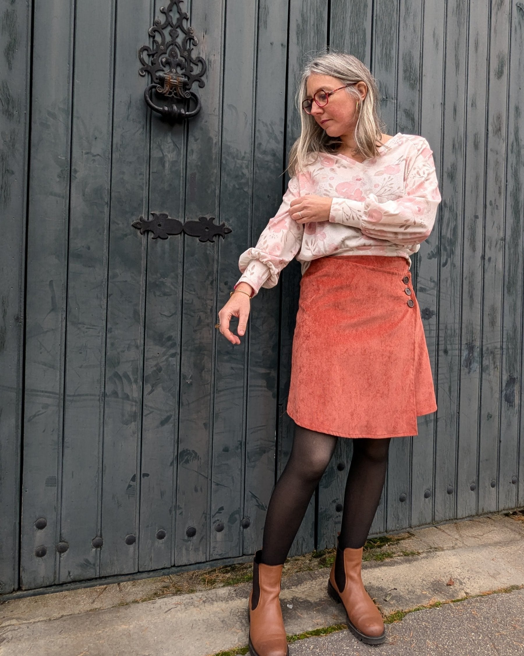 CHAMAILLE - Patron et tuto gilet et sweat - La Robe du Chat