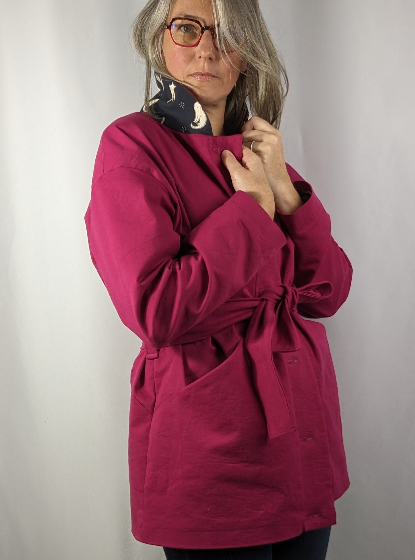 patron veste doublée