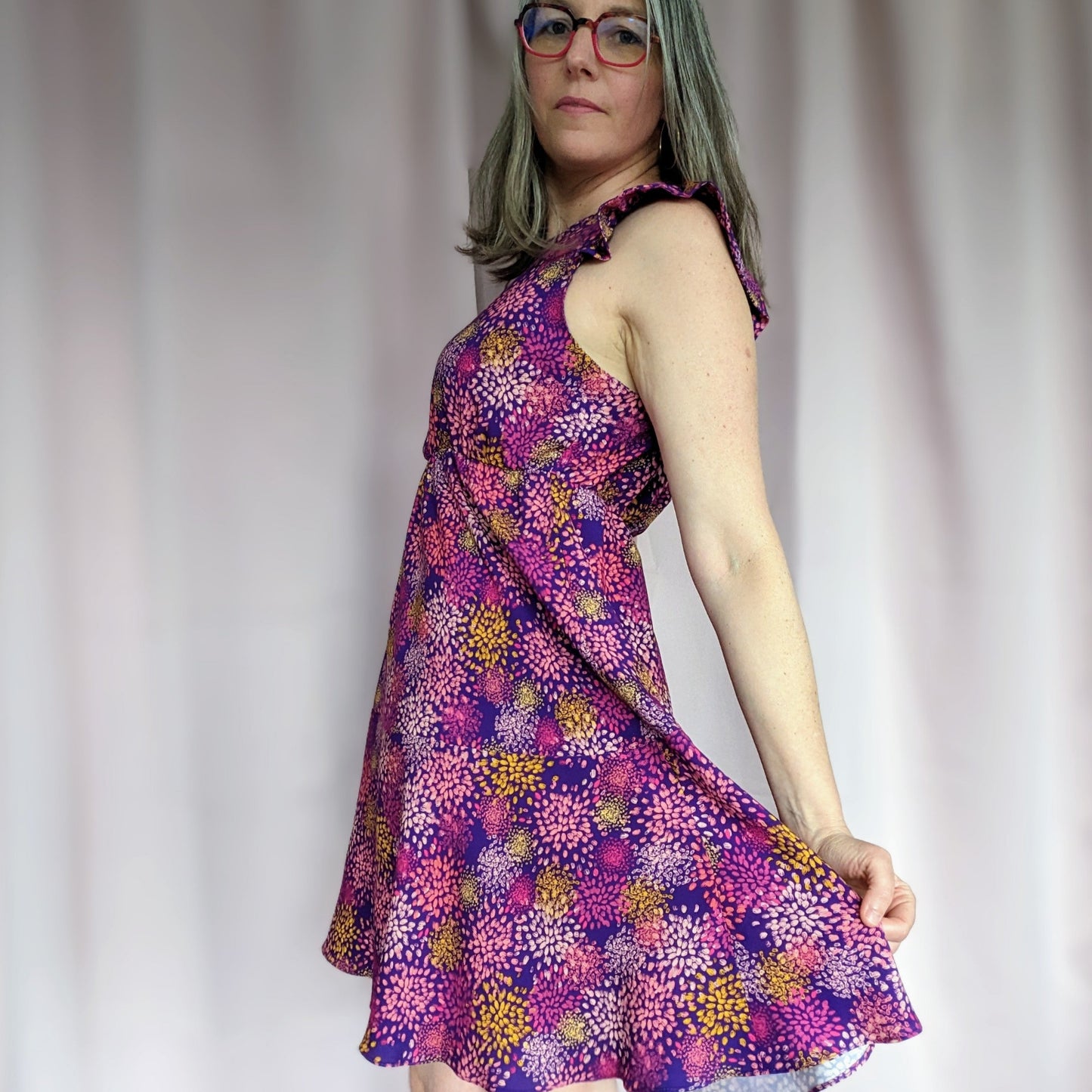 CHAVIRE - Patron et tuto robe dos nu et blouse - La Robe du Chat