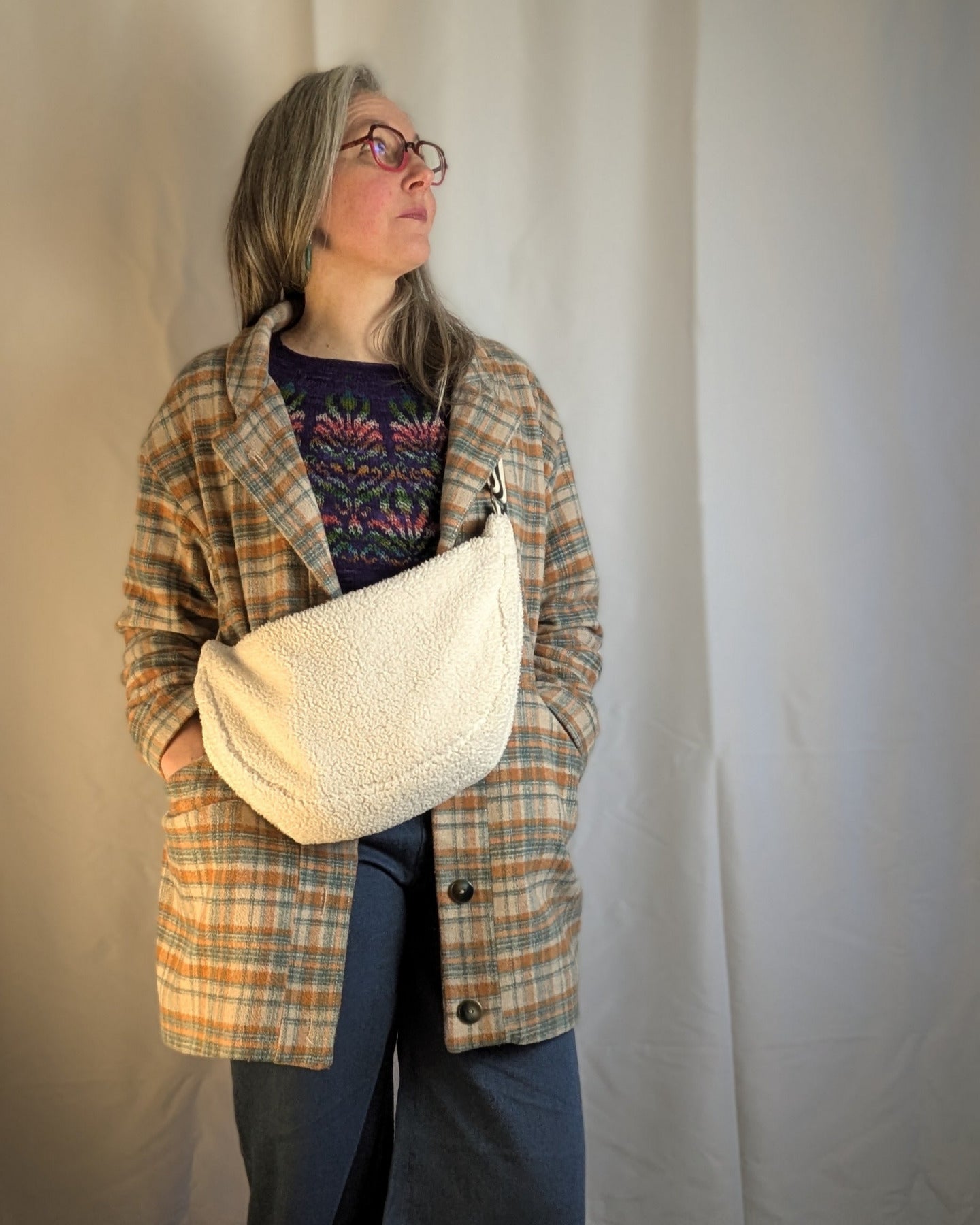 Le CHAC demi-lune - Patron et tuto sac demi lune - La Robe du Chat