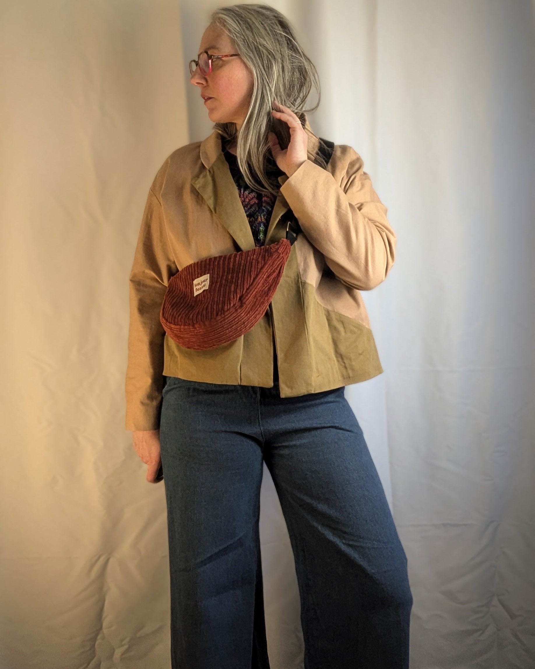 Le CHAC demi-lune - Patron et tuto sac demi lune - La Robe du Chat