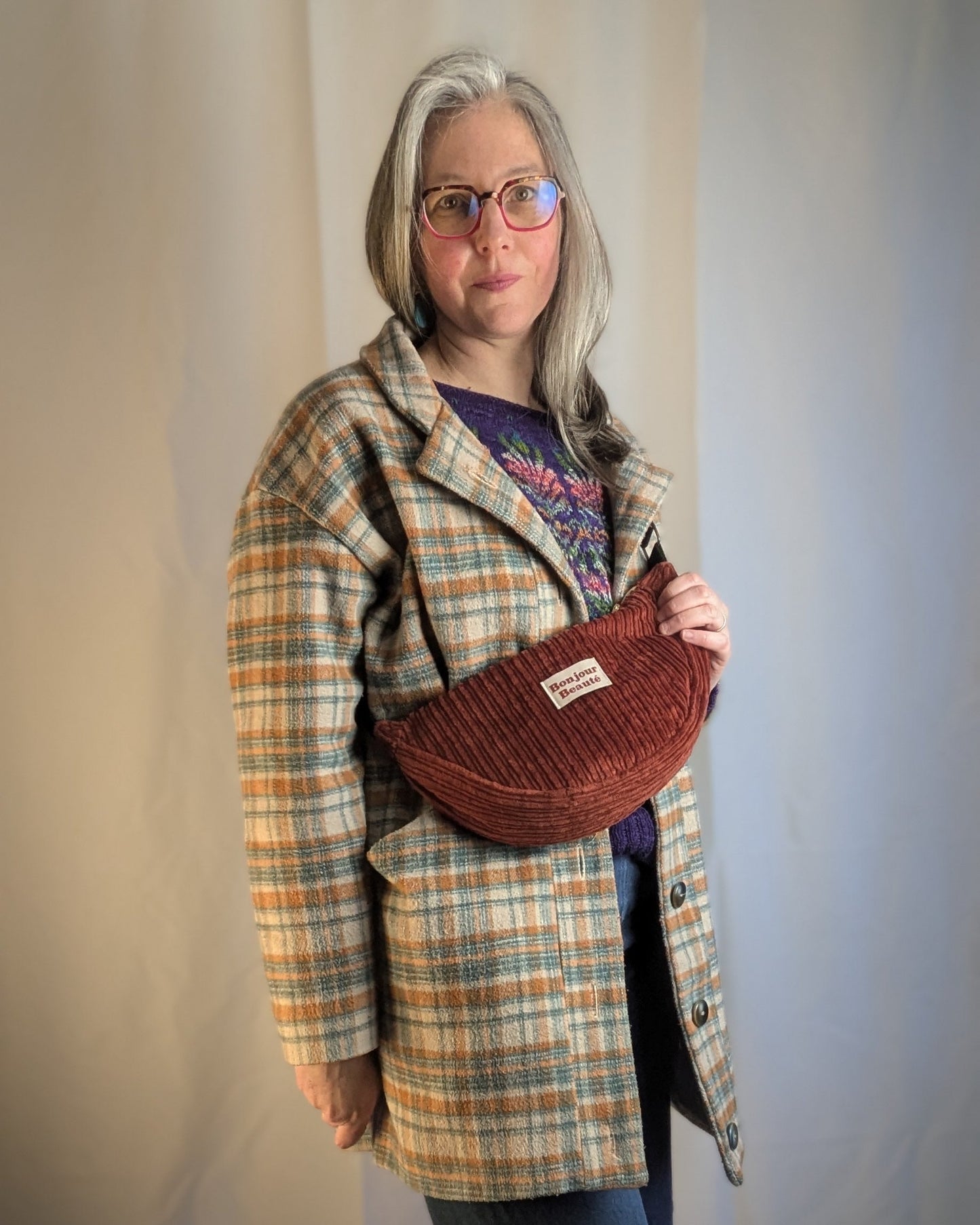 Le CHAC demi-lune - Patron et tuto sac demi lune - La Robe du Chat