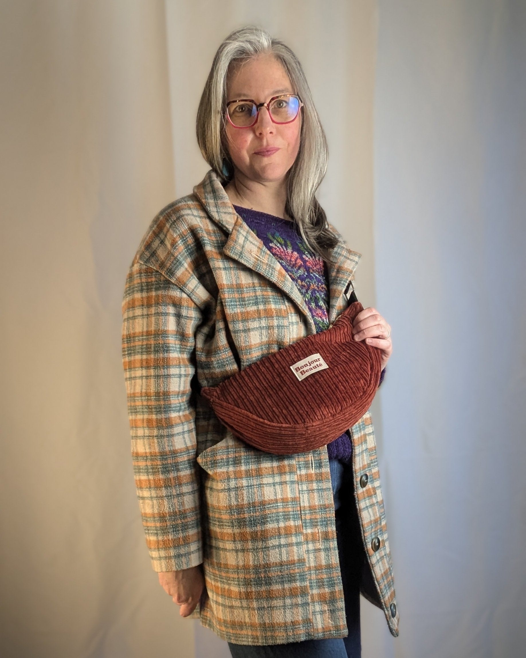 Le CHAC demi-lune - Patron et tuto sac demi lune - La Robe du Chat