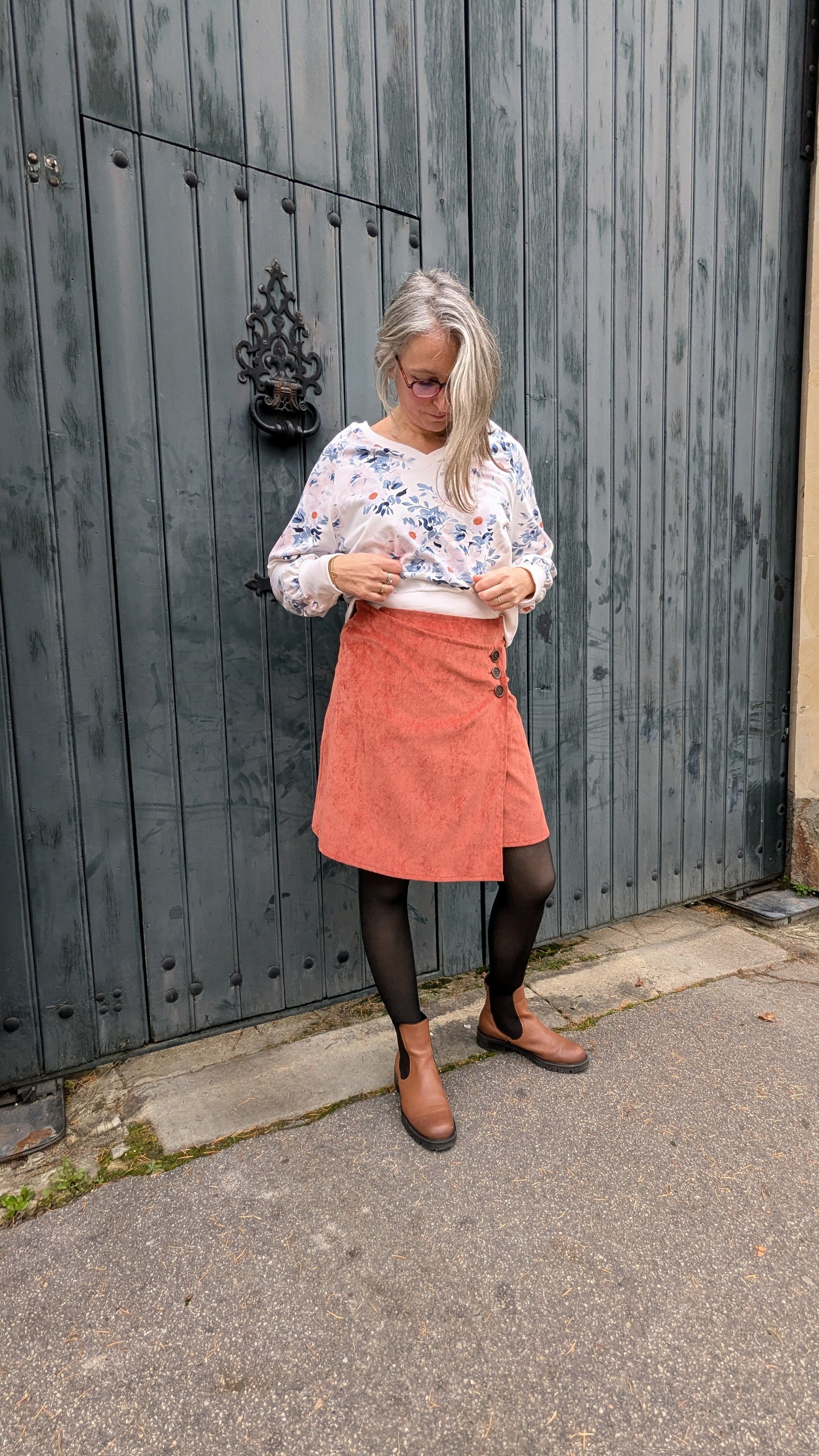 CHAMAILLE - Patron et tuto gilet et sweat - La Robe du Chat