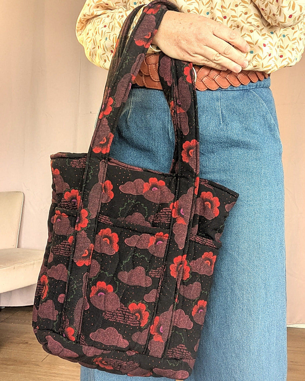 Le CHAC cabas - Patron et tuto sac cabas - La Robe du Chat