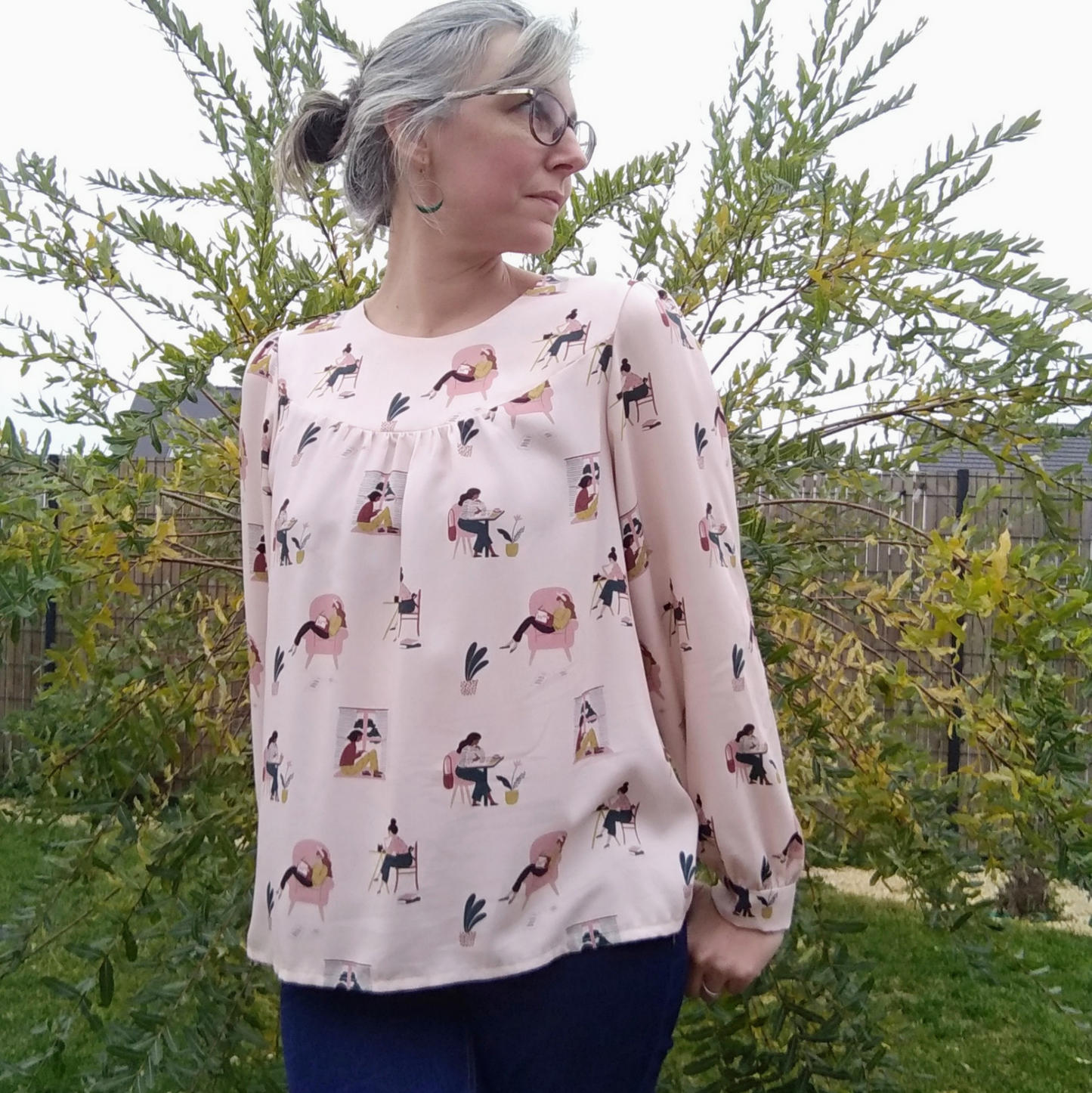 CHATAIGNE - Patron et tuto blouse et robe femme - La Robe du Chat