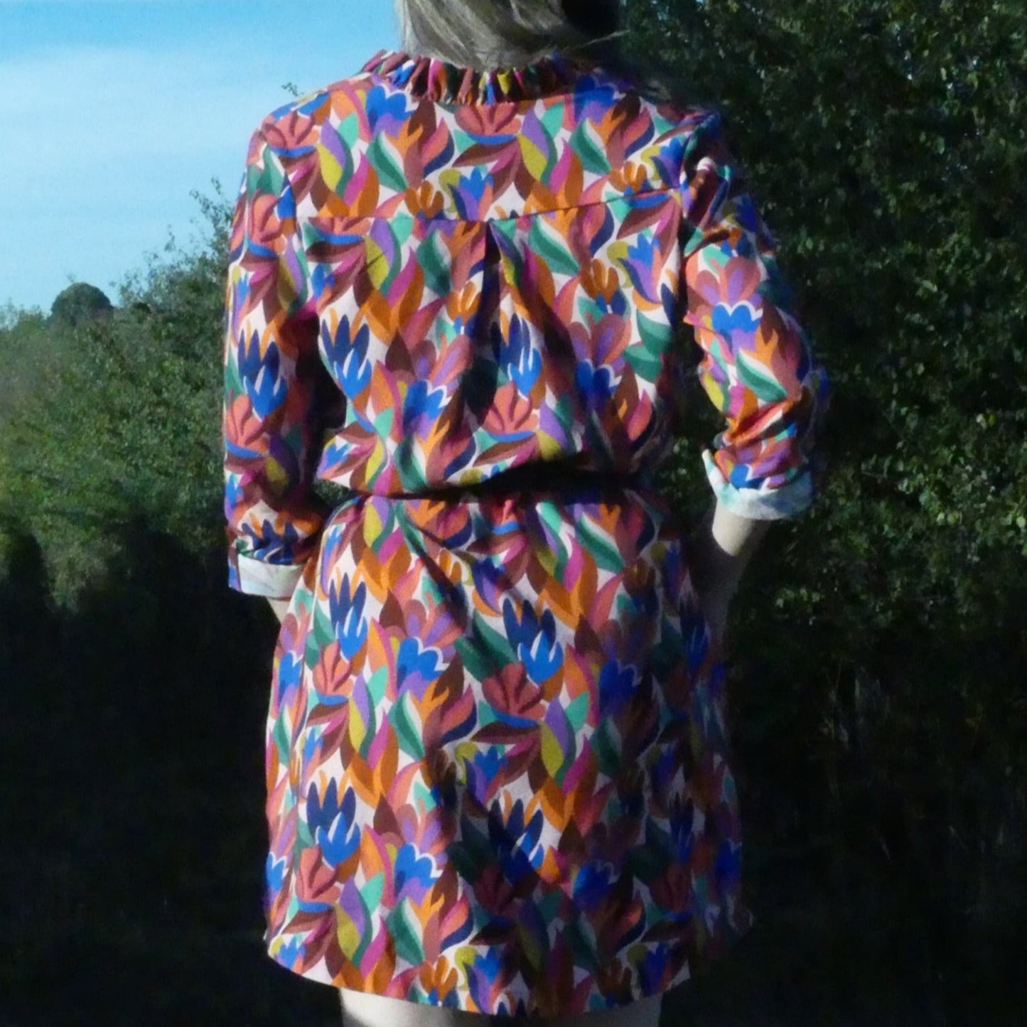 CHARLIE - Patron et tuto robe chemise et blouse - La Robe du Chat