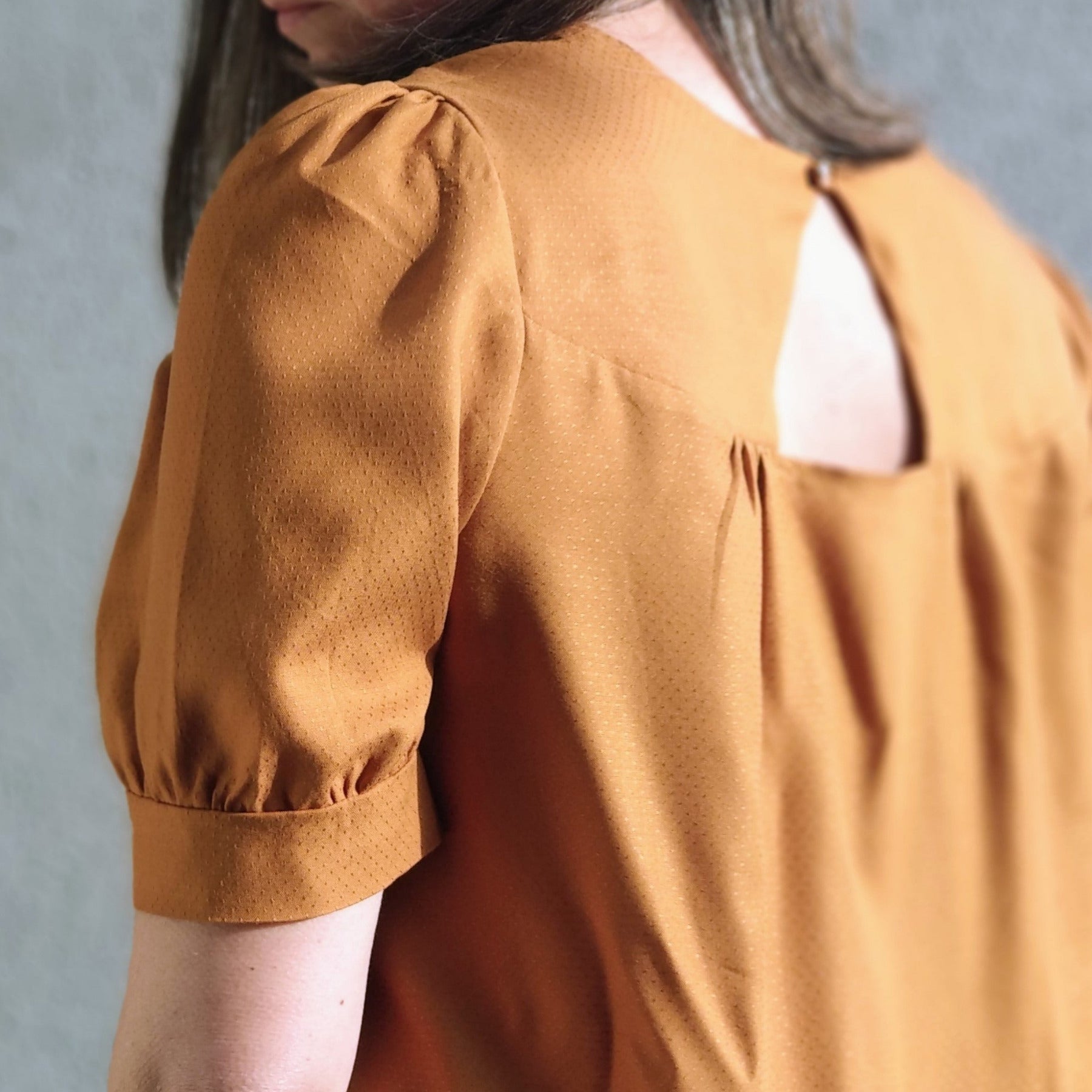 CHATAIGNE - Patron et tuto blouse et robe femme - La Robe du Chat