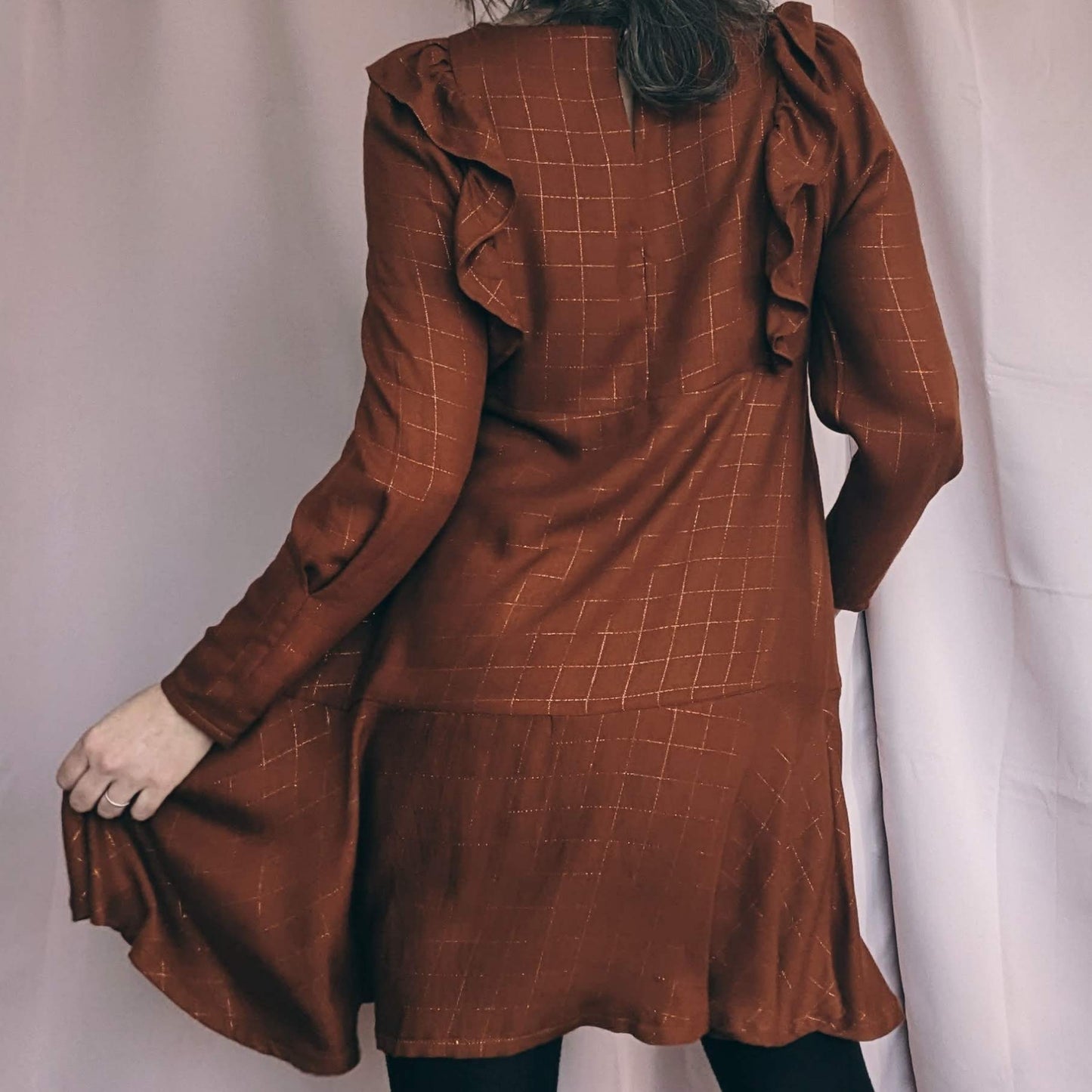 CHAVIRE - Patron et tuto robe dos nu et blouse - La Robe du Chat