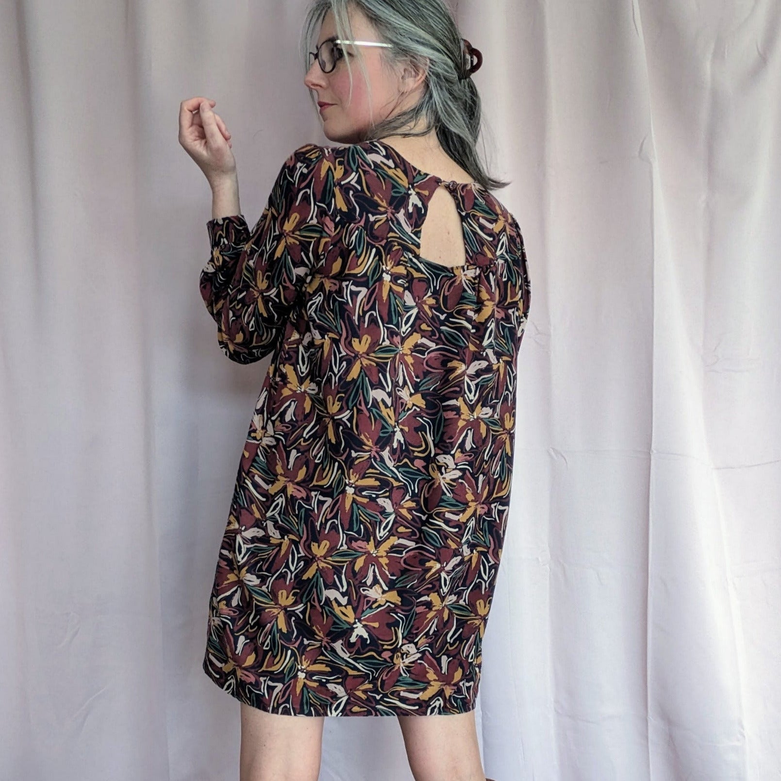 CHATAIGNE - Patron et tuto blouse et robe femme - La Robe du Chat