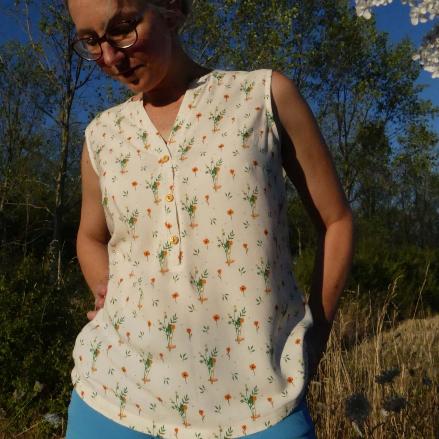 CHARLIE - Patron et tuto robe chemise et blouse - La Robe du Chat