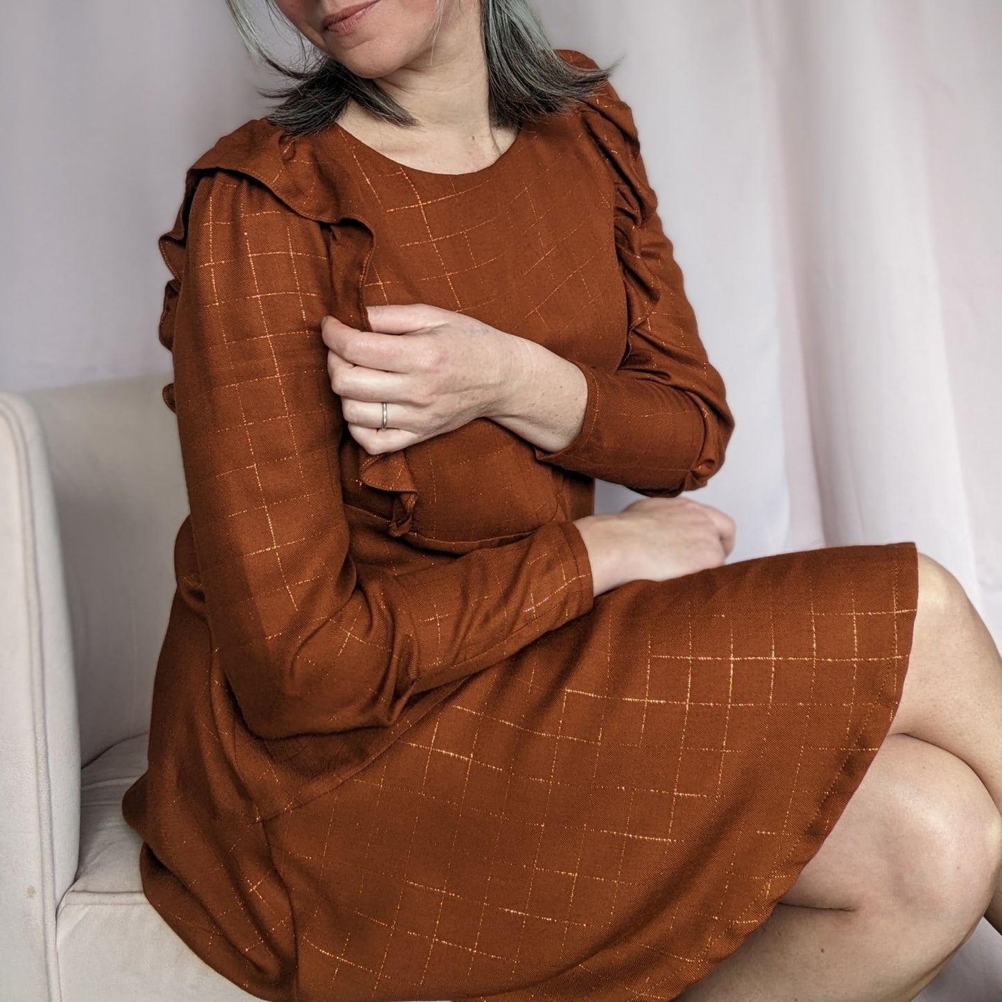 CHAVIRE - Patron et tuto robe dos nu et blouse - La Robe du Chat