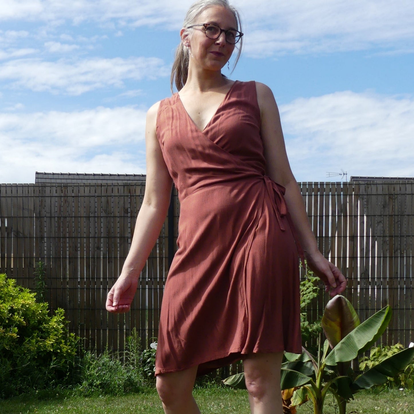 IRIS - Patron robe portefeuille et top - La Robe du Chat