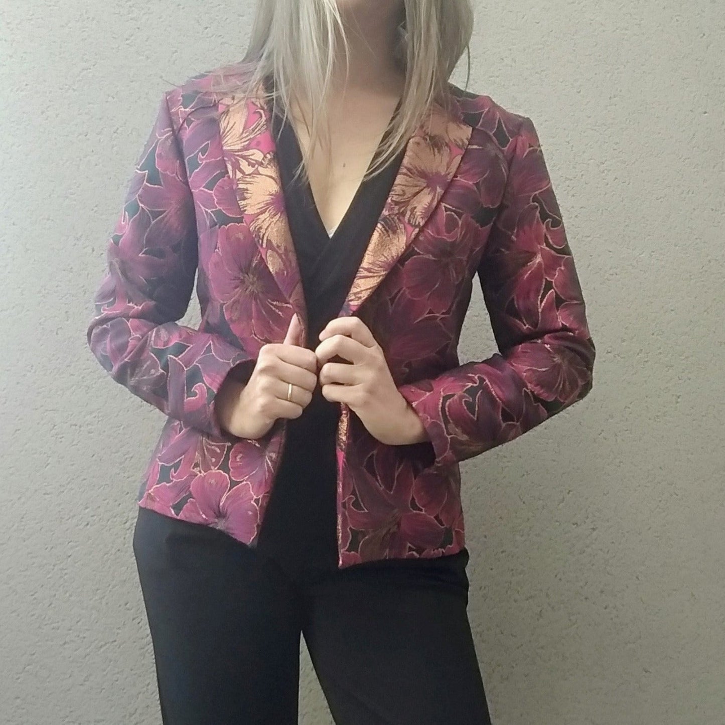 HIBISCUS - Patron et tuto veste femme facile - La Robe du Chat