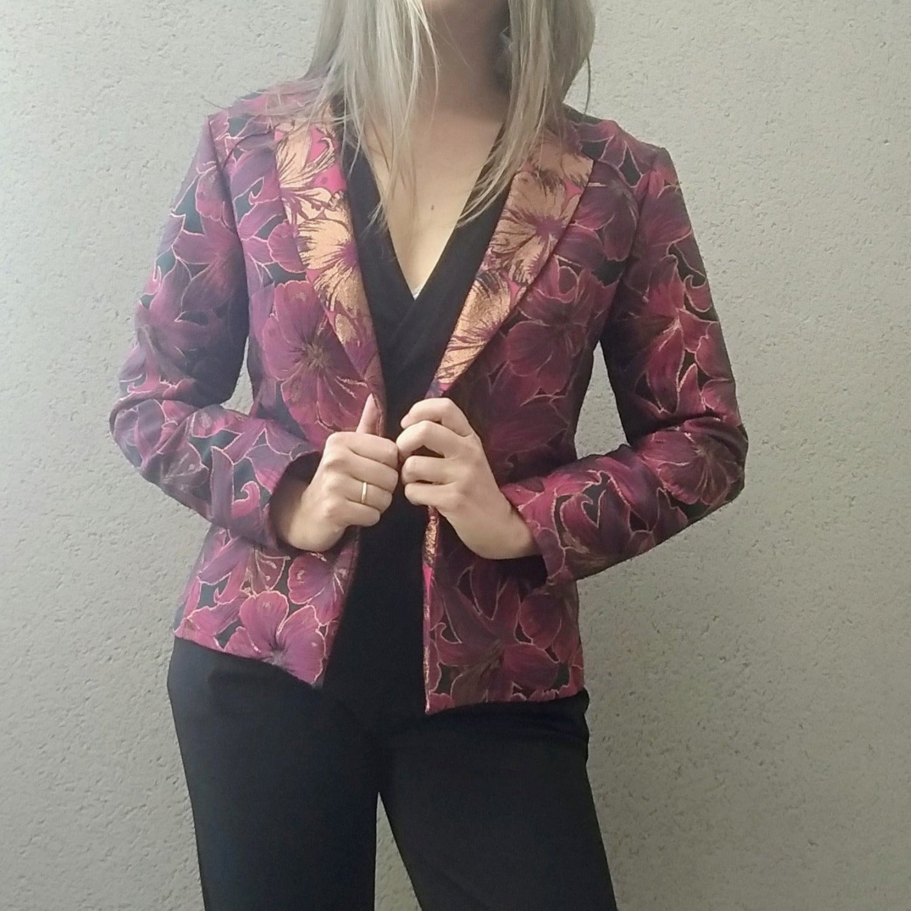 HIBISCUS - Patron et tuto veste femme facile - La Robe du Chat