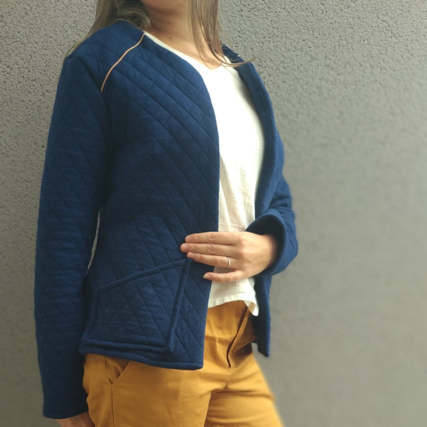 HIBISCUS - Patron et tuto veste femme facile - La Robe du Chat