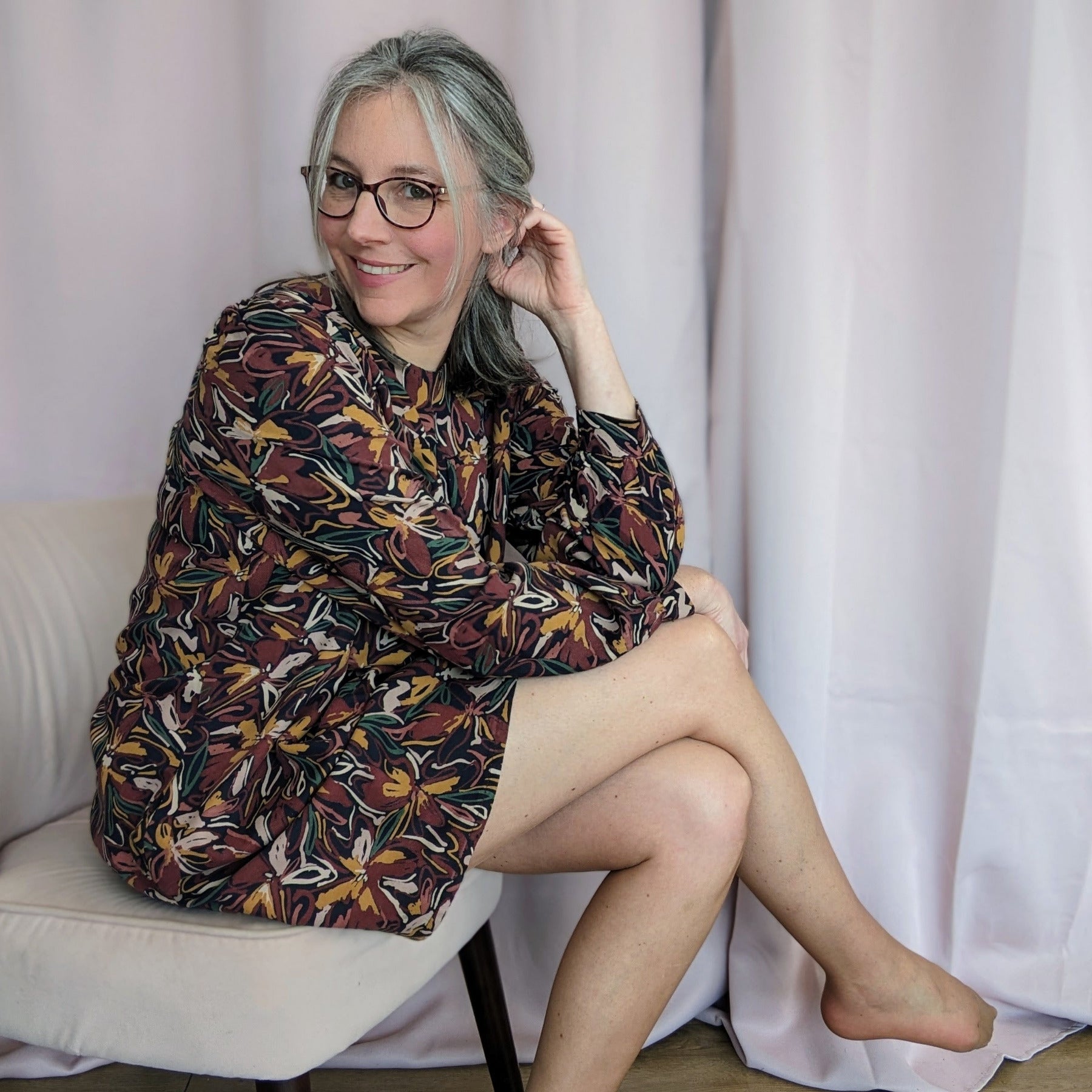 CHATAIGNE - Patron et tuto blouse et robe femme - La Robe du Chat