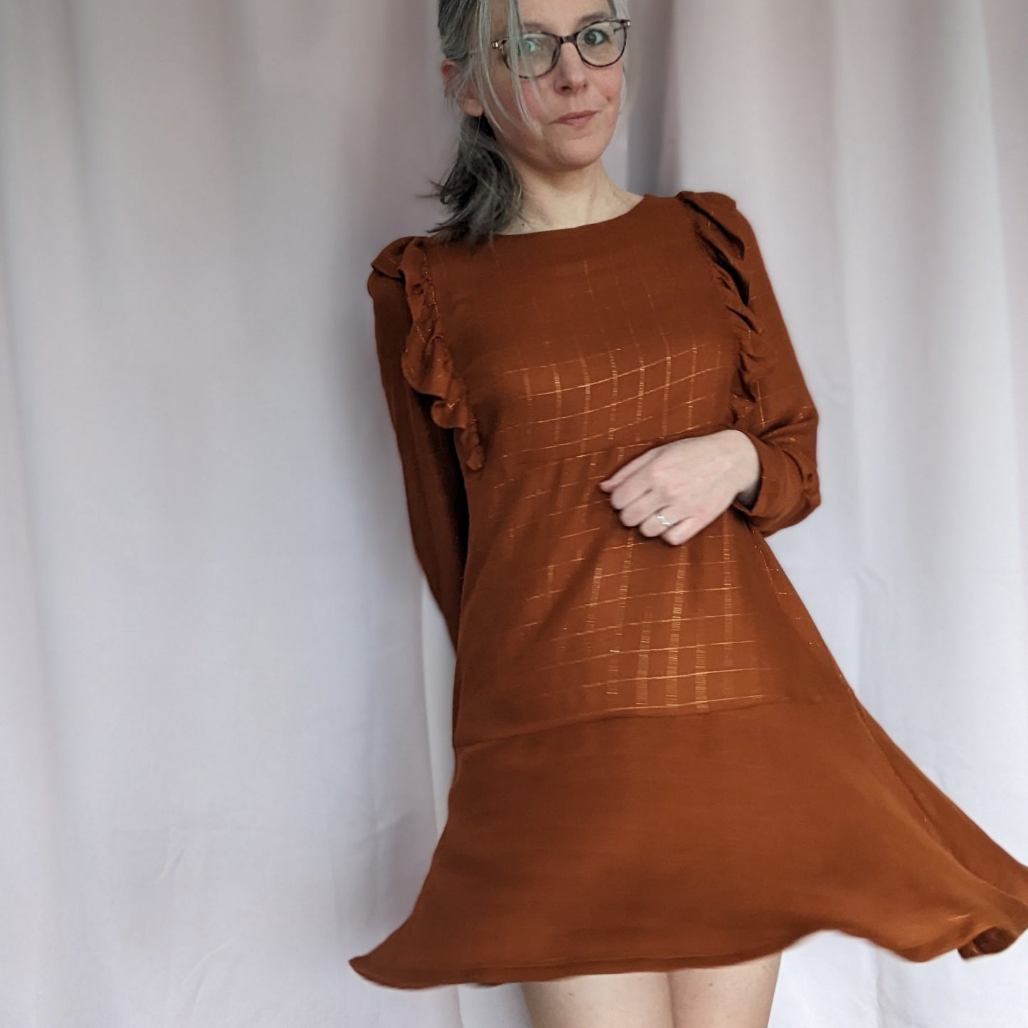 CHAVIRE - Patron et tuto robe dos nu et blouse - La Robe du Chat