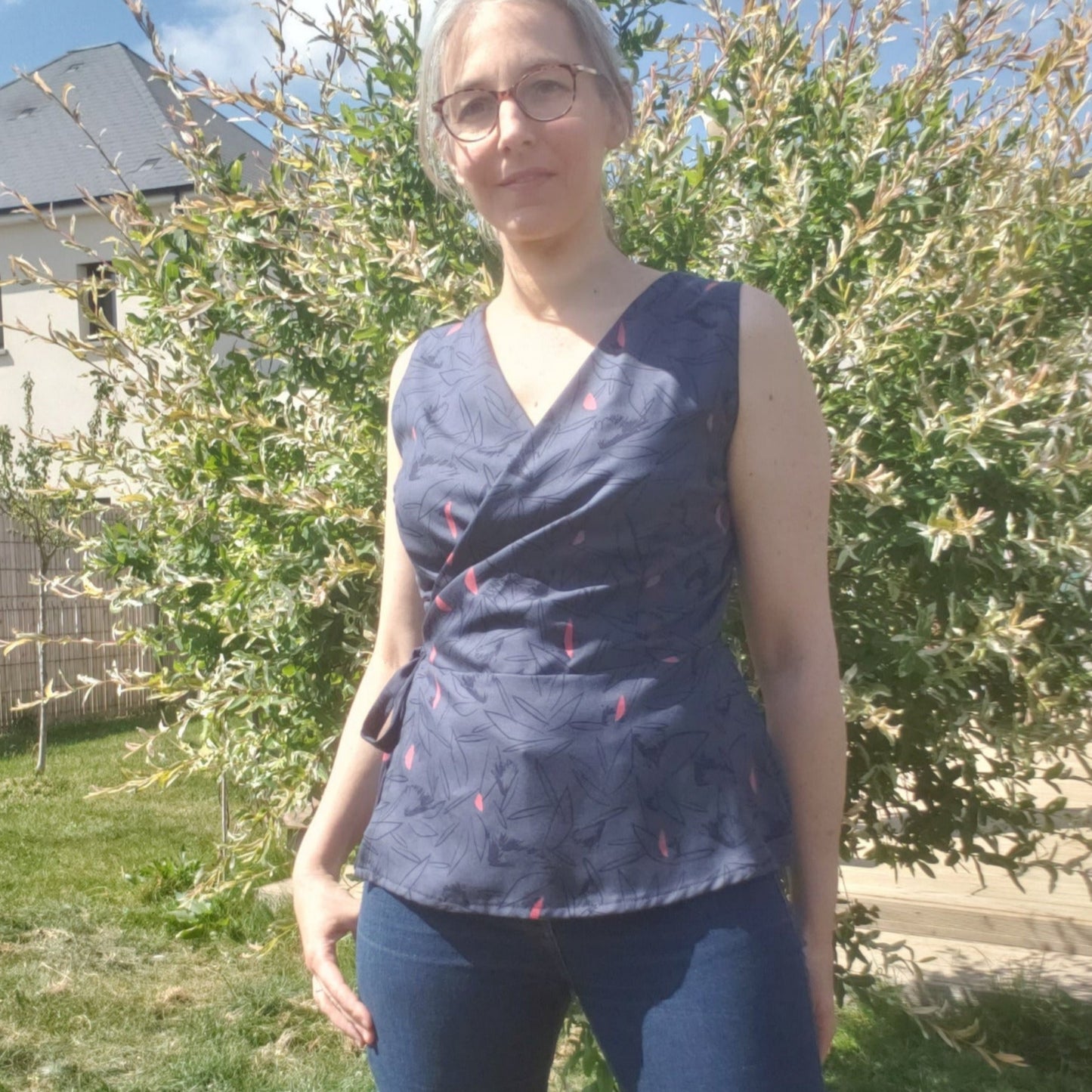 IRIS - Patron robe portefeuille et top - La Robe du Chat