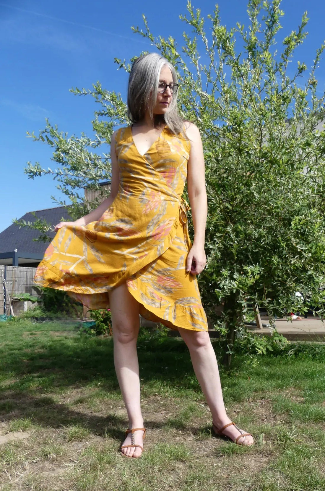 Ourlet mouchoir : tuto couture pour finir les volants