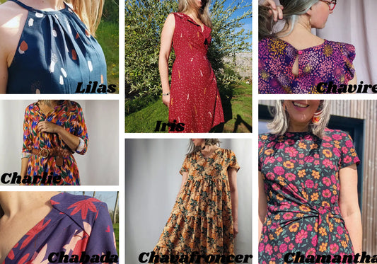 Coudre une robe d'été : 7 patrons robe été à découvrir La Robe du Chat