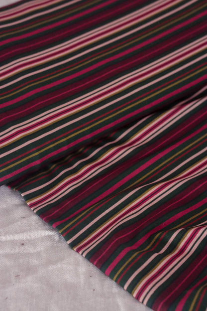 Jersey de Viscose VELVET STRIPES - Lise Tailor