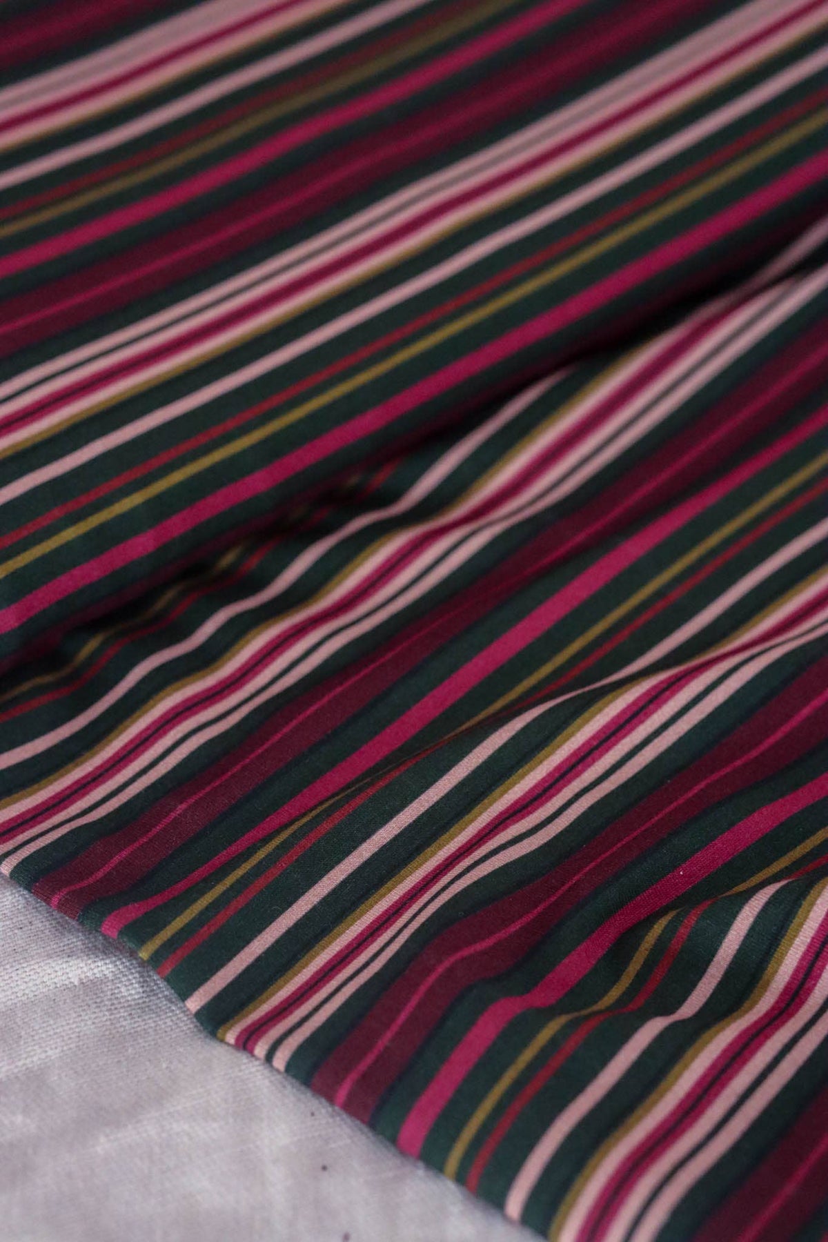 Jersey de Viscose VELVET STRIPES - Lise Tailor