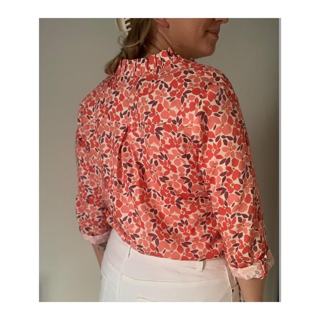 CHARLIE  - Patron et tuto robe chemise et blouse - La Robe du Chat