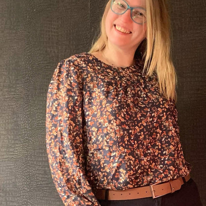 CHATAIGNE - Patron et tuto blouse et robe femme - La Robe du Chat