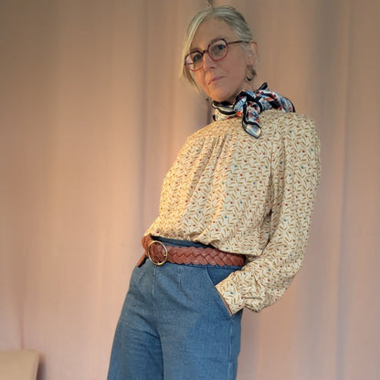 CHATAIGNE - Patron et tuto blouse et robe femme La Robe du Chat