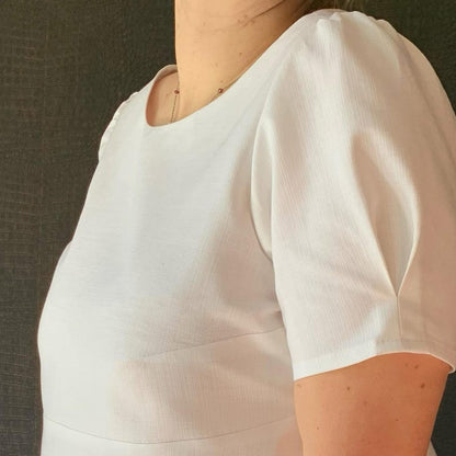 CHAVIRE - Patron et tuto robe dos nu et blouse - La Robe du Chat