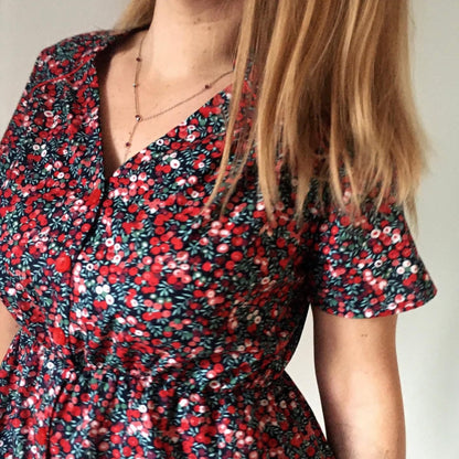 CHABADA - Patron et tuto robe longue et chemisier - La Robe du Chat