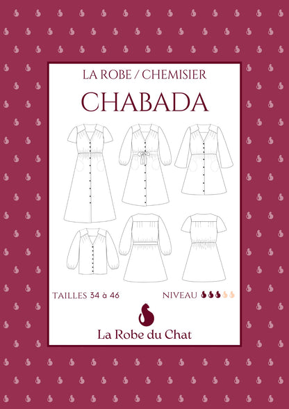 The CHABADA dress and blouse pattern