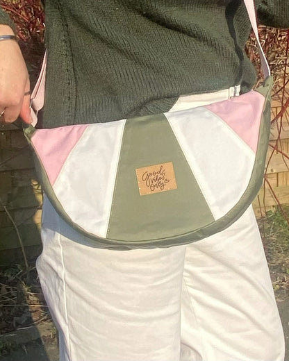 Le CHAC demi-lune - Patron et tuto sac demi lune - La Robe du Chat