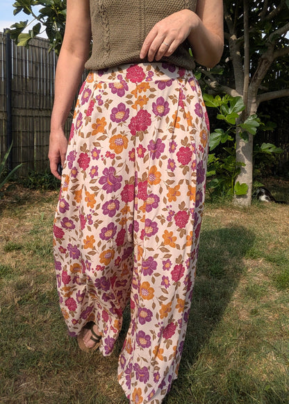 Le pantalon / short CHALAZZO - Patron et tuto pantalon large taille élastique